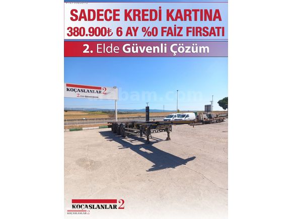 6 AY SIFIR FAİZ KOÇASLANLAR2'DE OTOKAR 45-40-20 FT TREYLER