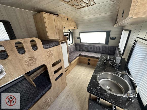 SIFIR ÇEKME KARAVAN Ğ.PANEL/TENTE/WEBOSTA/TV/WC