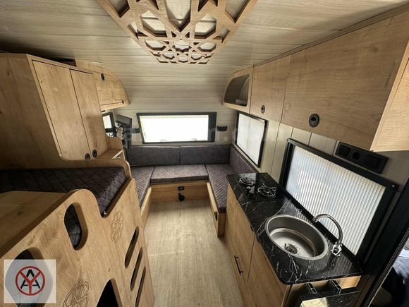 SIFIR ÇEKME KARAVAN Ğ.PANEL/TENTE/WEBOSTA/TV/WC