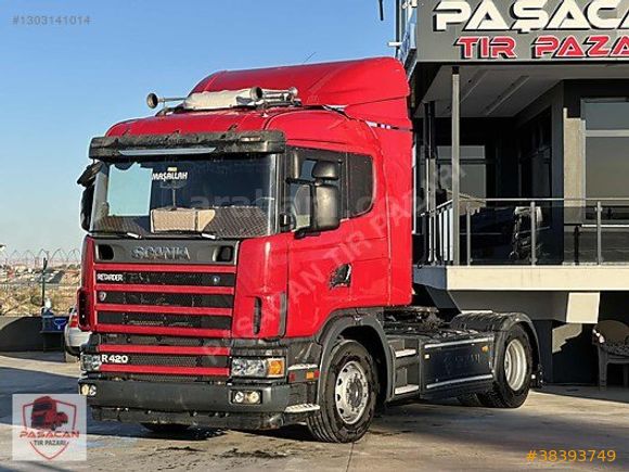 "PAŞACAN"DAN 2008 SCANİA R420 RETARDAR ÇİFT KLİMA İSVEÇ...