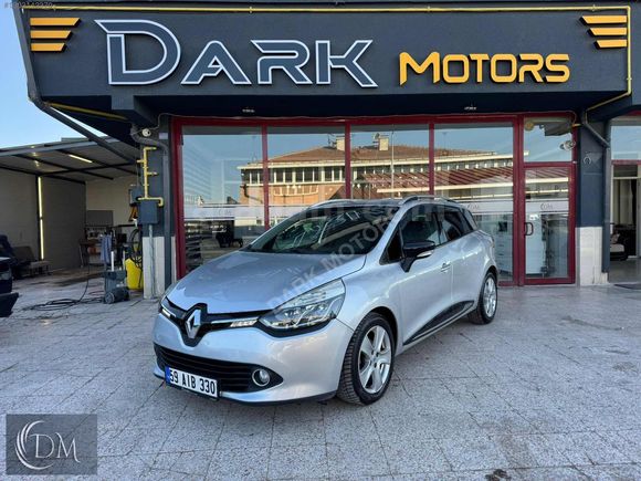 DARK MOTORS DAN UYGUN FİYATLI BAKIMLI CLIO SPORT TOURER OTOMATİK
