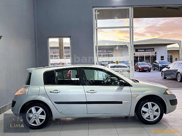 2004 MODEL MEGANE 1.6 BENZİN-LPG OTOMATK DİNAMİK 247 BİNDE.!