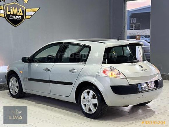 2004 MODEL MEGANE 1.6 BENZİN-LPG OTOMATK DİNAMİK 247 BİNDE.!