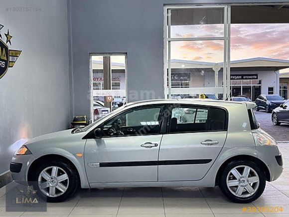 2004 MODEL MEGANE 1.6 BENZİN-LPG OTOMATK DİNAMİK 247 BİNDE.!