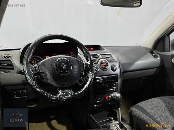 2004 MODEL MEGANE 1.6 BENZİN-LPG OTOMATK DİNAMİK 247 BİNDE.!