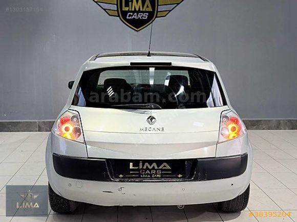 2004 MODEL MEGANE 1.6 BENZİN-LPG OTOMATK DİNAMİK 247 BİNDE.!