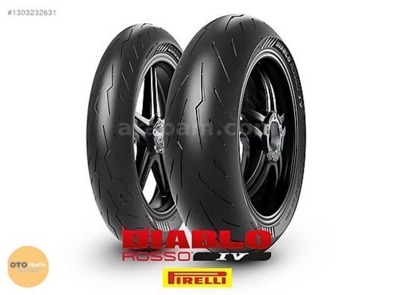 PİRELLİ DİABLO ROSSO IV 120/70ZR17 (58W) VE 200/55ZR17 (78W)