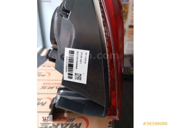 51974248 FİAT DOBLO STOP LAMBASI SOL CIFT KAPI