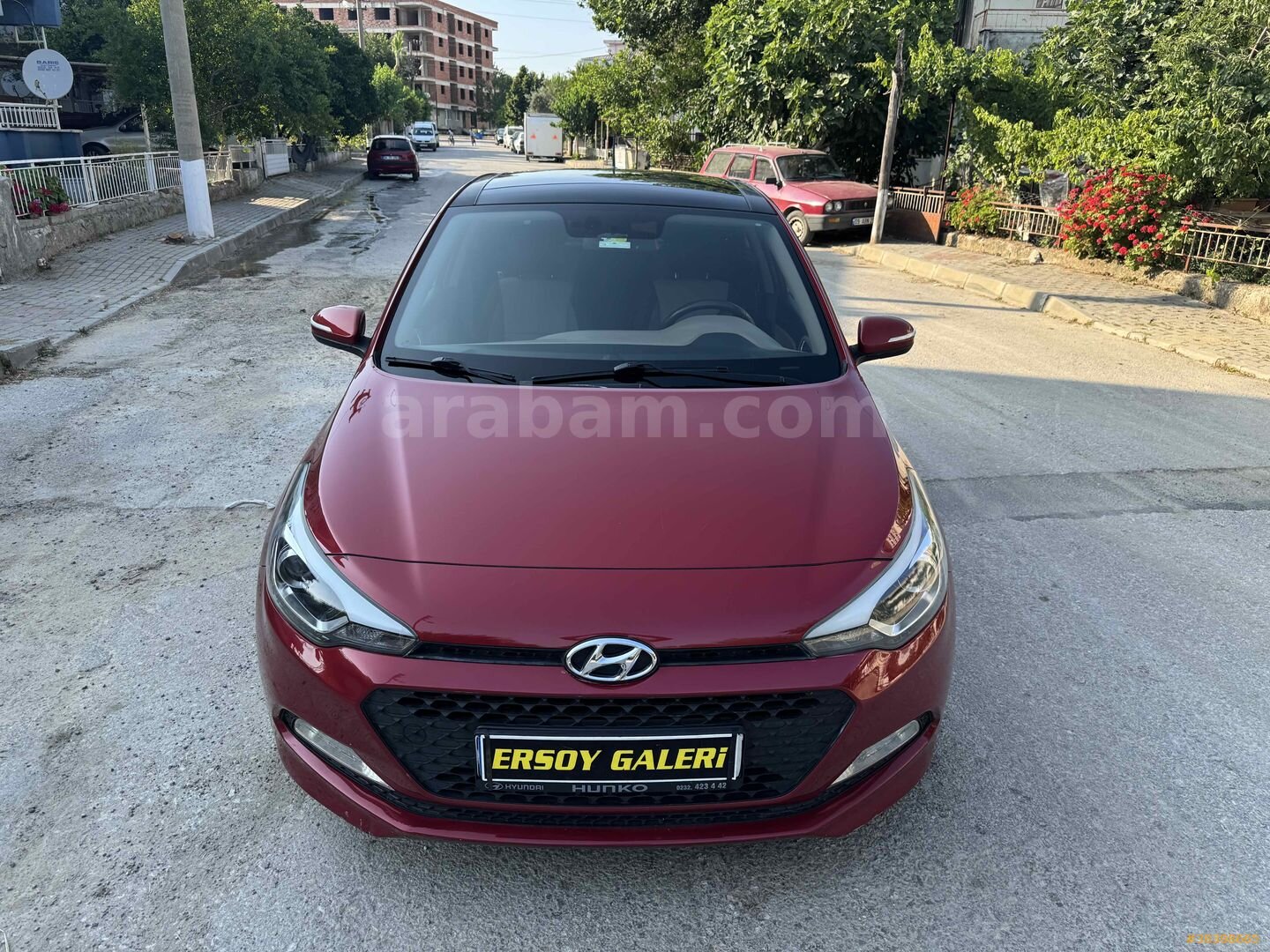 Galeriden Hyundai i20 1.4 MPI Elite Smart 2016 Model Aydın 70.000 km Kırmızı 3