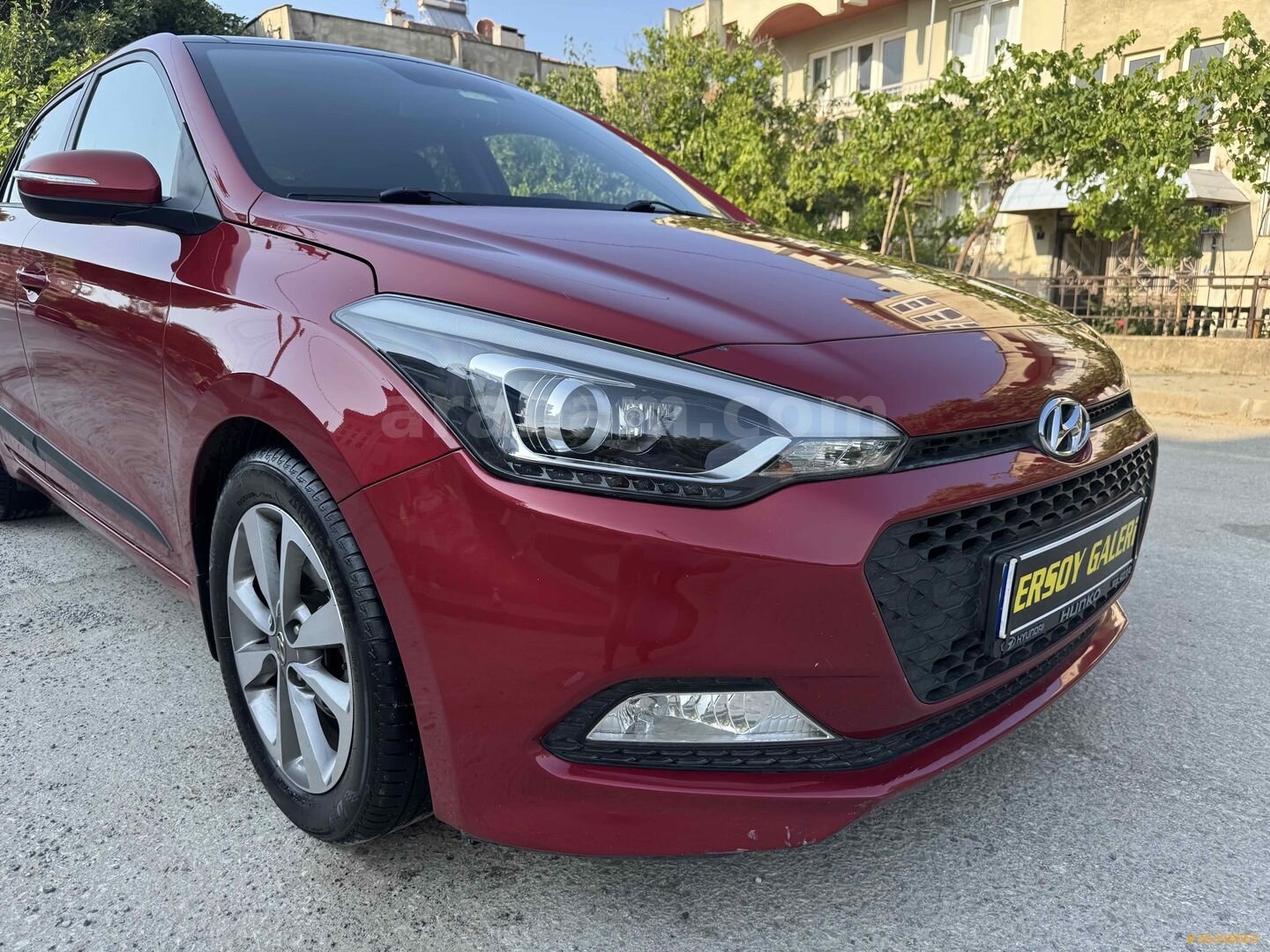 Galeriden Hyundai i20 1.4 MPI Elite Smart 2016 Model Aydın 70.000 km Kırmızı 6