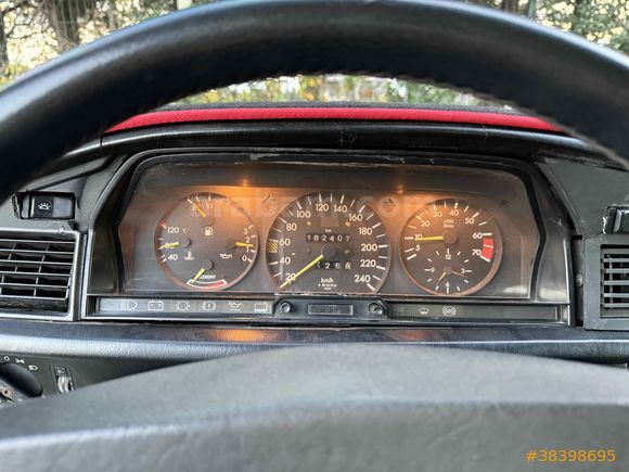MERCEDES 190 E 2.6 OTOMATİK - SIFIR MOTOR - BBS - SUNROOF -