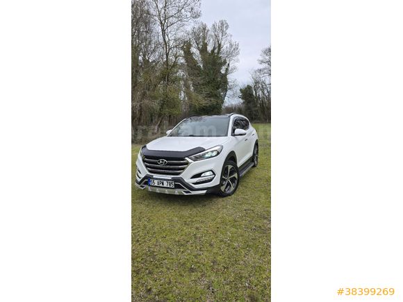 Sahibinden Hyundai Tucson 1.6 T-GDi Elite Plus 2015 Model Samsun 175.000 km Beyaz