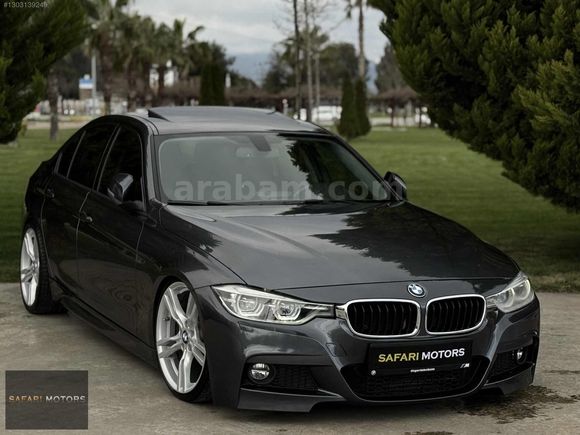 SAFARİ MOTORS'DAN DEĞİŞENSİZ 2016 BMW 320iED SPORTLİNE LCİ FÜME