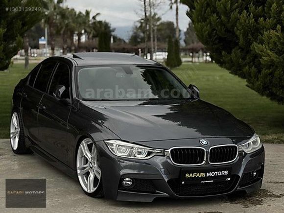 SAFARİ MOTORS'DAN DEĞİŞENSİZ 2016 BMW 320iED SPORTLİNE LCİ FÜME