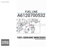 YAKIT FİLİTRE HORTUM SPRİNTER A6120700532 6120700532