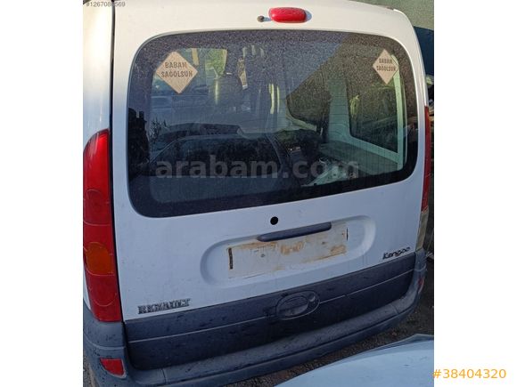 Kangoo bagaj kapağı bagaj