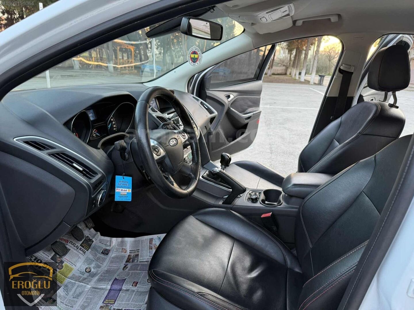 Galeriden Ford Focus 1.6 TDCi Titanium 2013 Model Manisa 130.500 km Beyaz 6