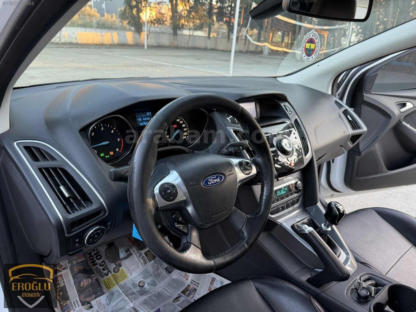 Galeriden Ford Focus 1.6 TDCi Titanium 2013 Model Manisa 130.500 km Beyaz 5