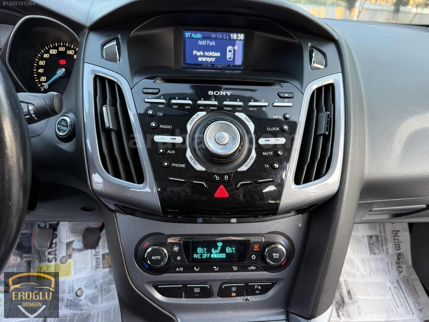 Galeriden Ford Focus 1.6 TDCi Titanium 2013 Model Manisa 130.500 km Beyaz 3