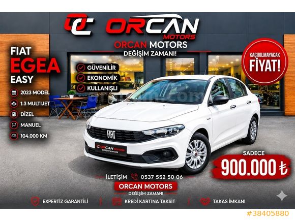 ORCAN MOTORS dan 2023 Egea 1.3 MultiJet II Easy