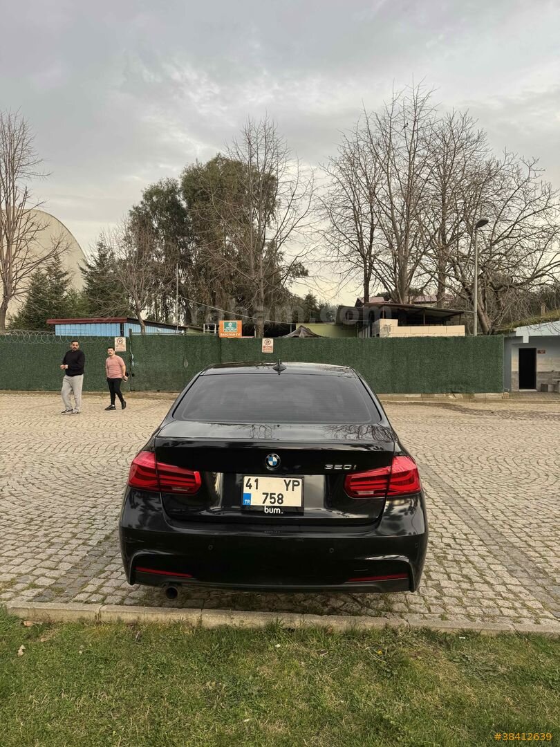 Sahibinden BMW 3 Serisi 320i ED Sport Line 2016 Model Kocaeli 180.000 km Siyah 7