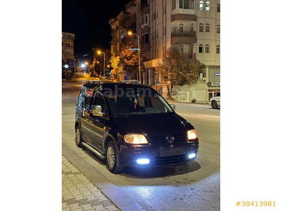 Sahibinden Volkswagen Caddy 1.9 TDI 2008 Model  200.000 km Siyah