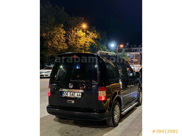 Sahibinden Volkswagen Caddy 1.9 TDI 2008 Model  200.000 km Siyah