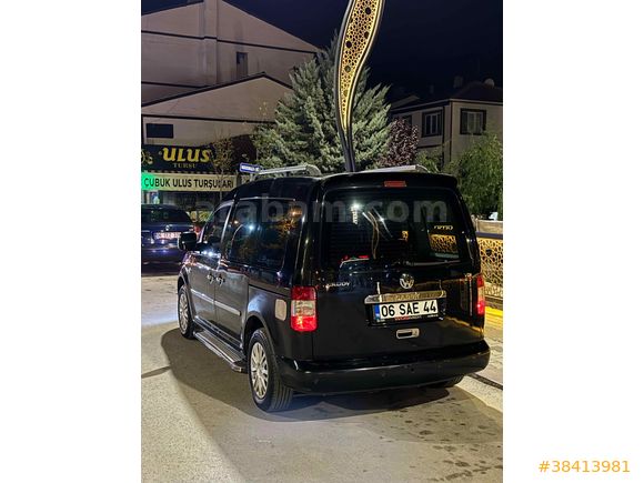 Sahibinden Volkswagen Caddy 1.9 TDI 2008 Model  200.000 km Siyah
