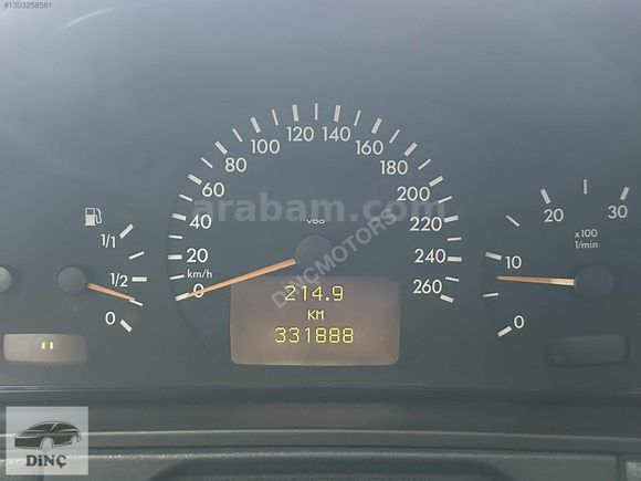 ''DİNÇ MOTORS'' 2001 SİYAH W210 E 270 CDI ELEGANCE