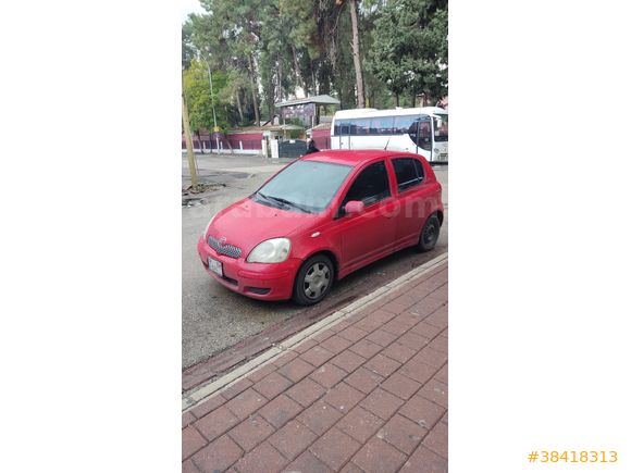Sahibinden Toyota Yaris 1.0 Terra 2005 Model  124.000 km Kırmızı