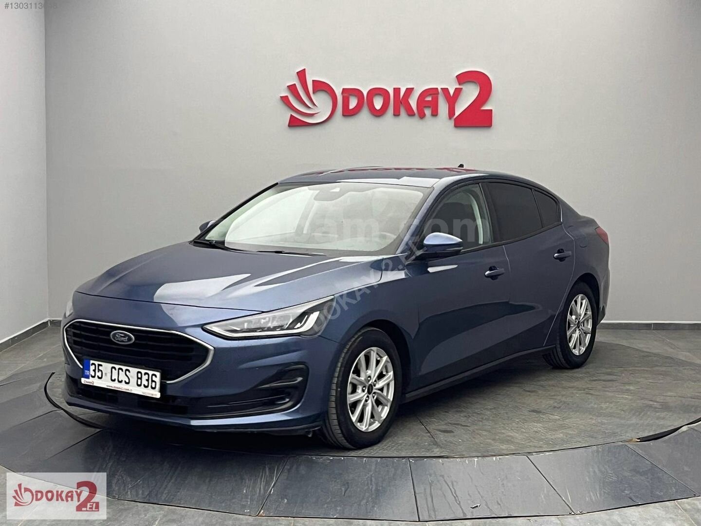 Galeriden Ford Focus 1.5 EcoBlue Trend X 2024 Model İzmir 76.855 km Mavi 3