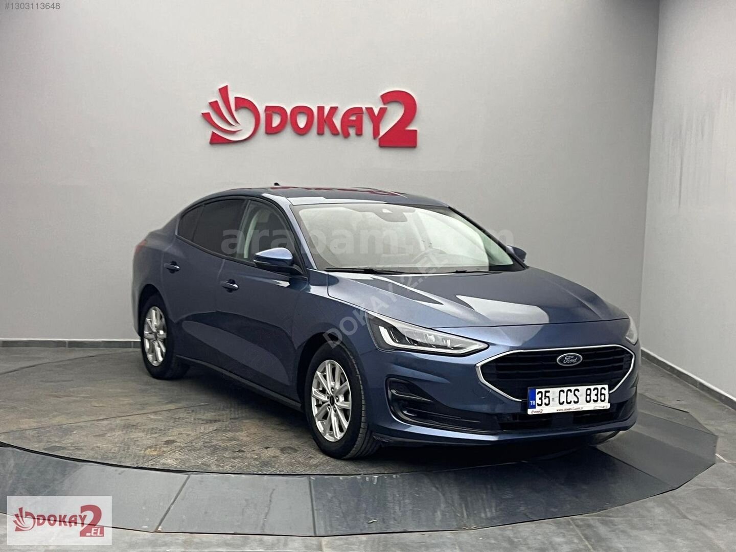 Galeriden Ford Focus 1.5 EcoBlue Trend X 2024 Model İzmir 76.855 km Mavi 2