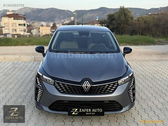 ZAFER AUTO'dan 2024 CLİO 25 çıkışlı HATASIZ BOYASIZ TRAMERSİZ
