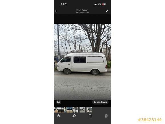 Sahibinden Kia Pregio 3 Panel Van 2003 Model İstanbul