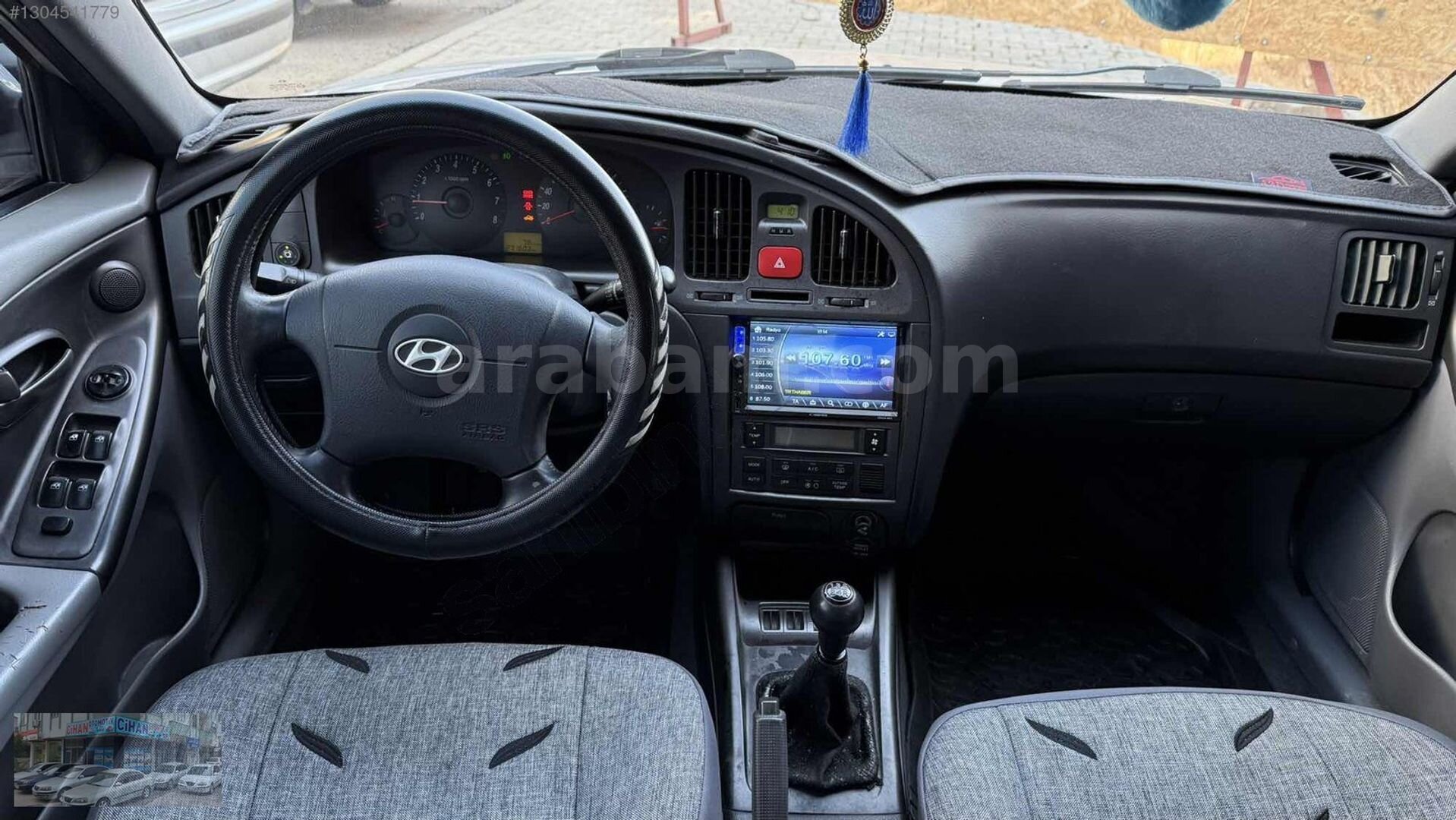 Galeriden Hyundai Elantra 1.6 GLS 2004 Model Kahramanmaraş 271.000 km Gri 6