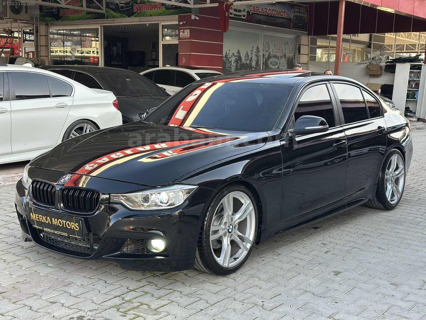 Galeriden BMW 3 Serisi 320d M Sport 2013 Model Adana 325.000 km Siyah 6
