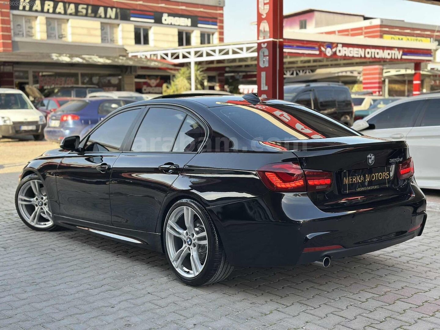 Galeriden BMW 3 Serisi 320d M Sport 2013 Model Adana 325.000 km Siyah 3