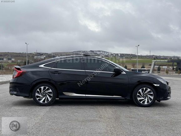 2017 CIVIC 1.6i-VTEC ECO Elegance 125HP +SANRUFF+GERİ GÖRŞ+%20
