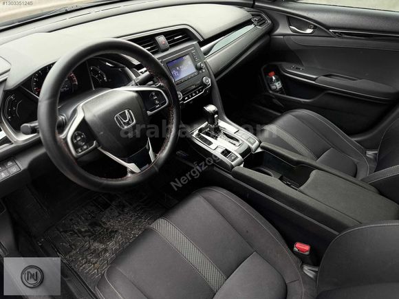 2017 CIVIC 1.6i-VTEC ECO Elegance 125HP +SANRUFF+GERİ GÖRŞ+%20