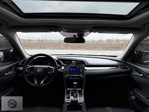 2017 CIVIC 1.6i-VTEC ECO Elegance 125HP +SANRUFF+GERİ GÖRŞ+%20