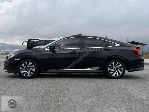 2017 CIVIC 1.6i-VTEC ECO Elegance 125HP +SANRUFF+GERİ GÖRŞ+%20