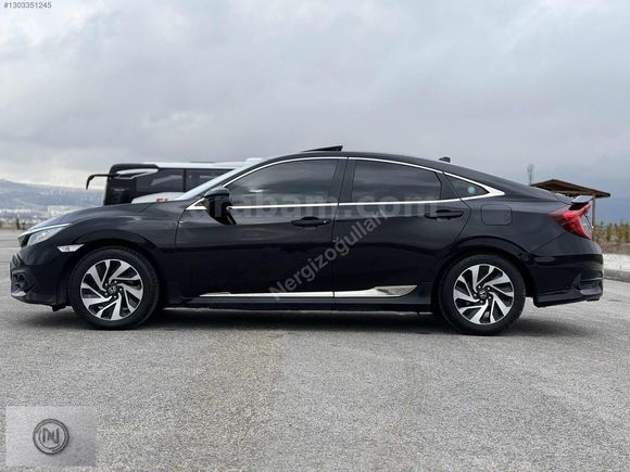 2017 CIVIC 1.6i-VTEC ECO Elegance 125HP +SANRUFF+GERİ GÖRŞ+%20