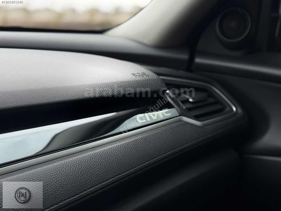 2017 CIVIC 1.6i-VTEC ECO Elegance 125HP +SANRUFF+GERİ GÖRŞ+%20