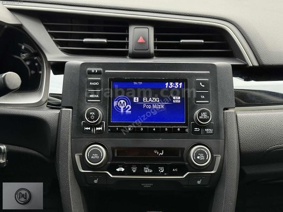 2017 CIVIC 1.6i-VTEC ECO Elegance 125HP +SANRUFF+GERİ GÖRŞ+%20