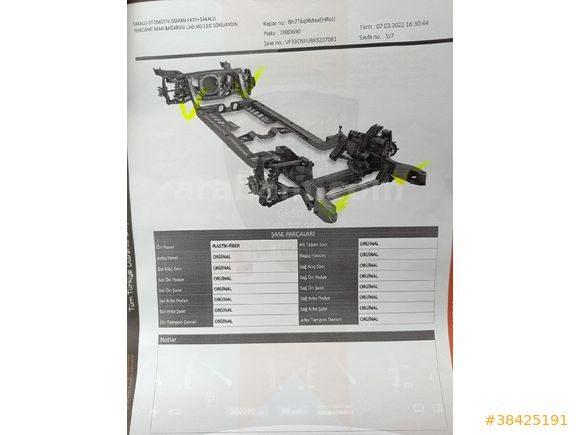 bakımlı takas üst model olabilir