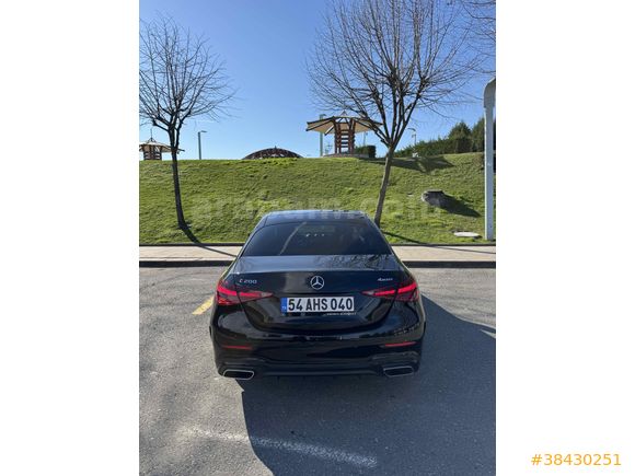 Sahibinden Mercedes - Benz C 200 AMG 2022 Model  gece Siyah