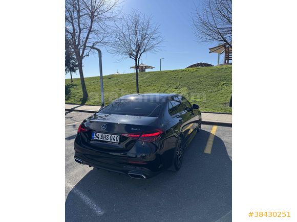 Sahibinden Mercedes - Benz C 200 AMG 2022 Model  gece Siyah