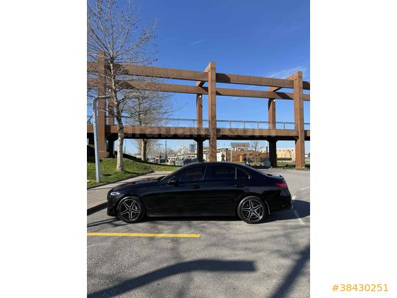 Sahibinden Mercedes - Benz C 200 AMG 2022 Model  gece Siyah
