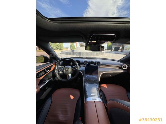 Sahibinden Mercedes - Benz C 200 AMG 2022 Model  gece Siyah