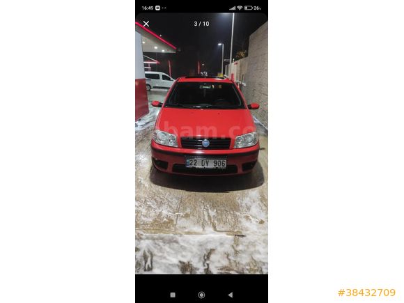 Sahibinden Fiat Punto 1.4 Dynamic 2004 Model